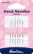Chenille Hand Needle, Size 18-22, 6 pack